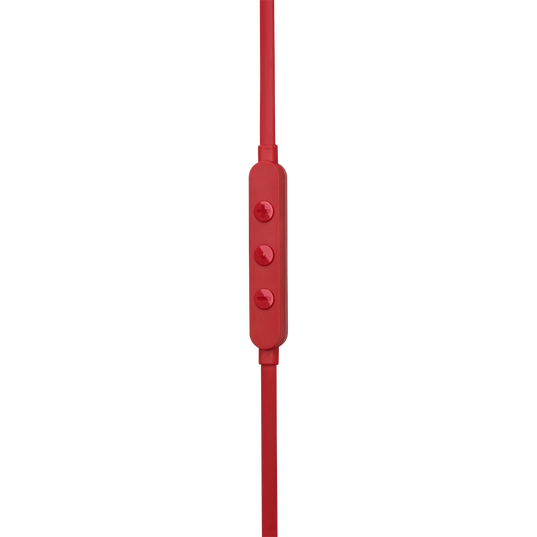 JBL Tune 305C USB - Red - Wired Hi-Res Earbud Headphones - Detailshot 2
